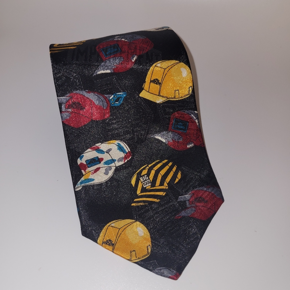 Tim Allen Home Improvement Tool Time Neck Tie 1990s Work Hats Touchstone